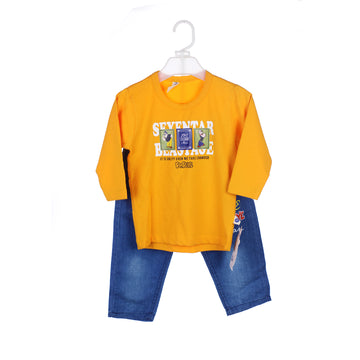 2-Piece Popeye Shirt & Jeans Set for Boys