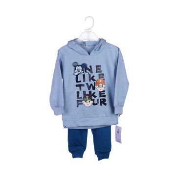 Toddler Boys' Playful Two-Piece Tracksuit