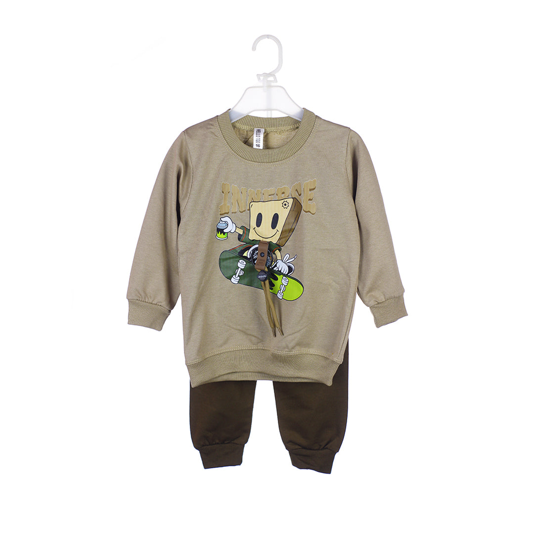 "Inverse" Skater Boy Sweatshirt & Trouser Set