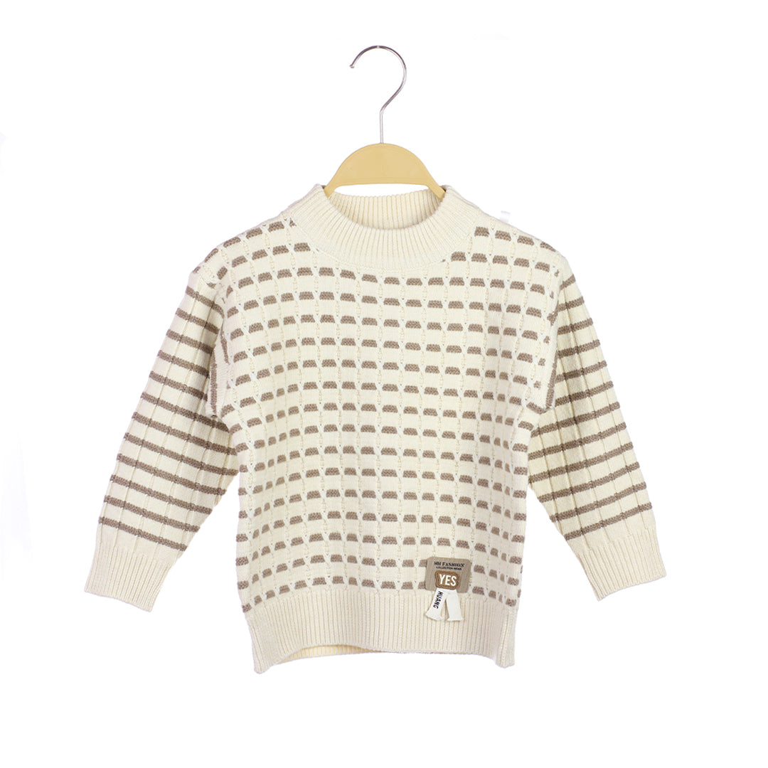 BOY'S WINTER RABBIT WOOL SWEATER