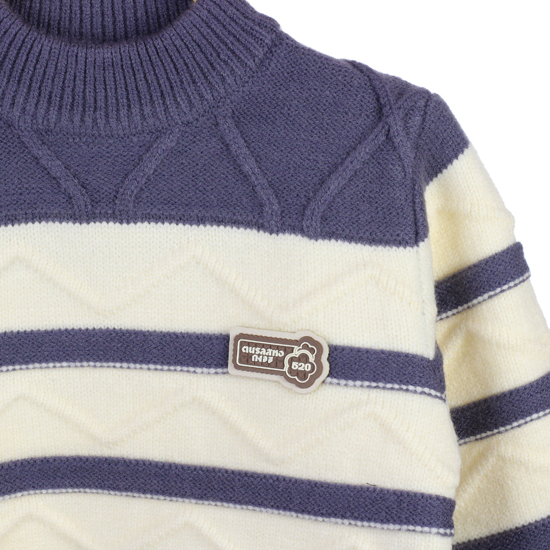 BOY'S WINTER RABBIT WOOL SWEATER