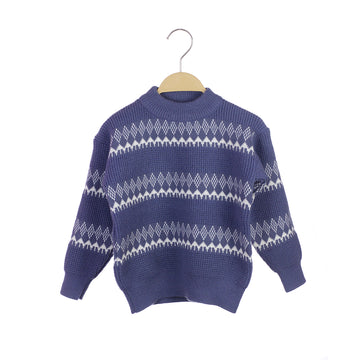 BOY'S WINTER RABBIT WOOL SWEATER