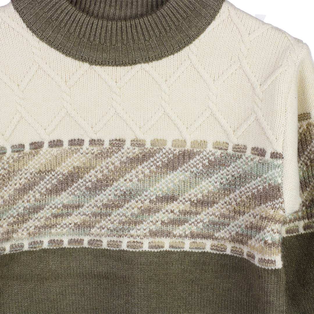 BOY'S WINTER RABBIT WOOL SWEATER