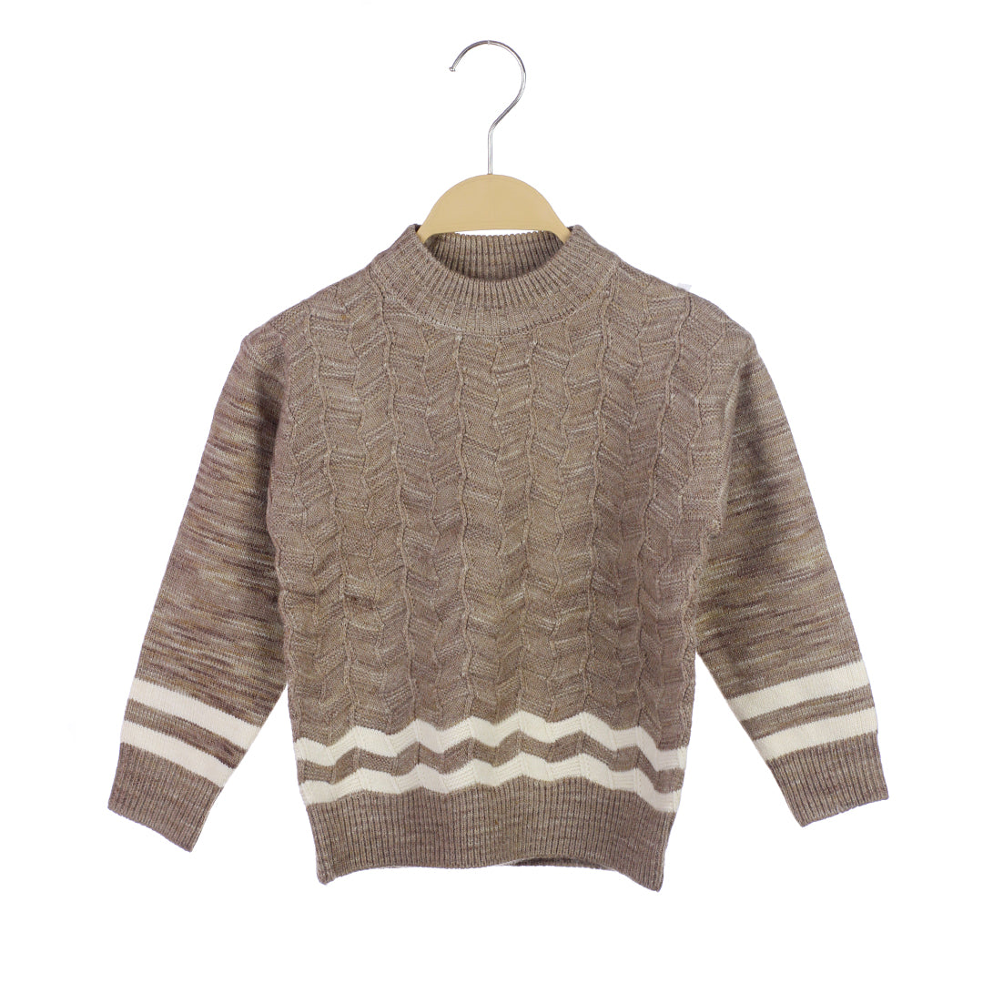 BOY'S WINTER RABBIT WOOL SWEATER