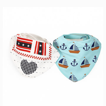 BECKYBELLE 2PCS BABY BIBS