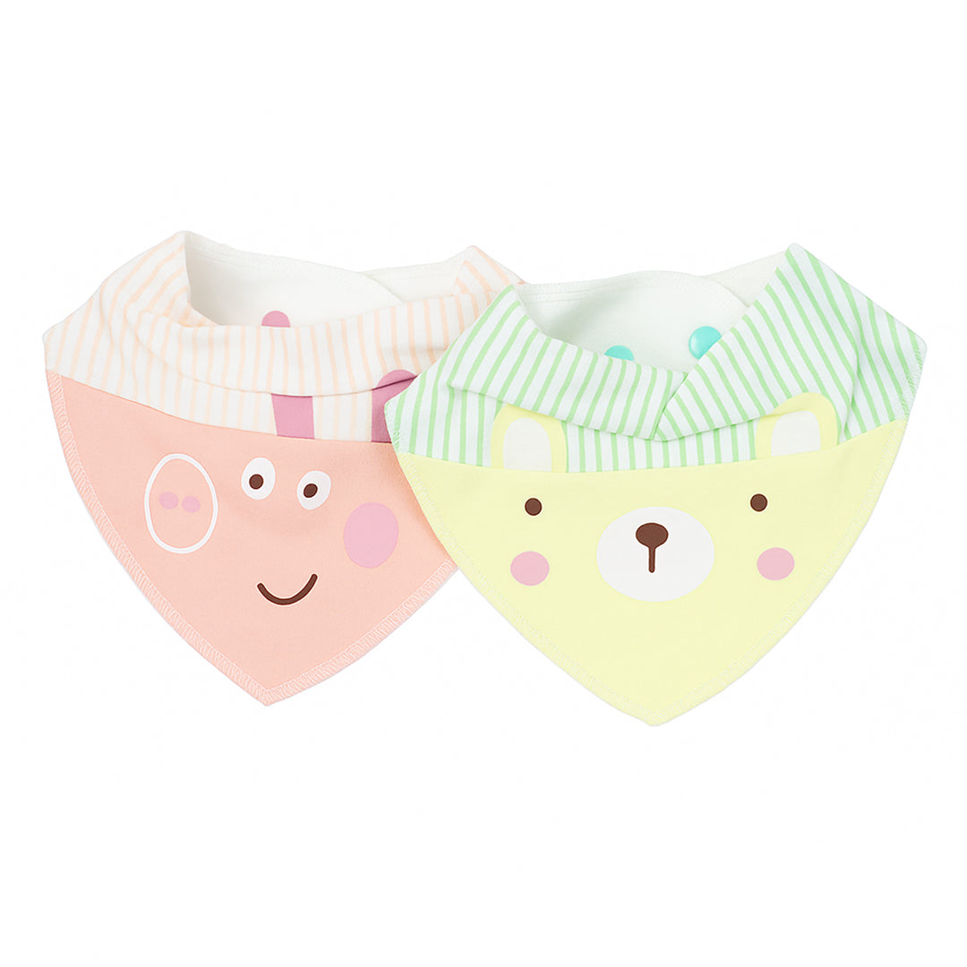 BECKYBELLE 2 PCS BABY BIBS