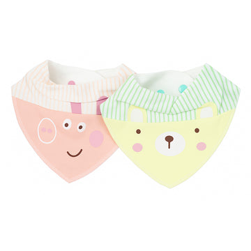 BECKYBELLE 2 PCS BABY BIBS