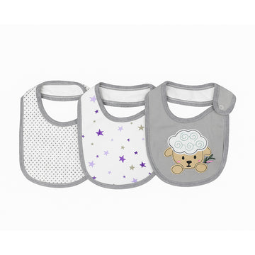 3 PCS BABY BIB SET