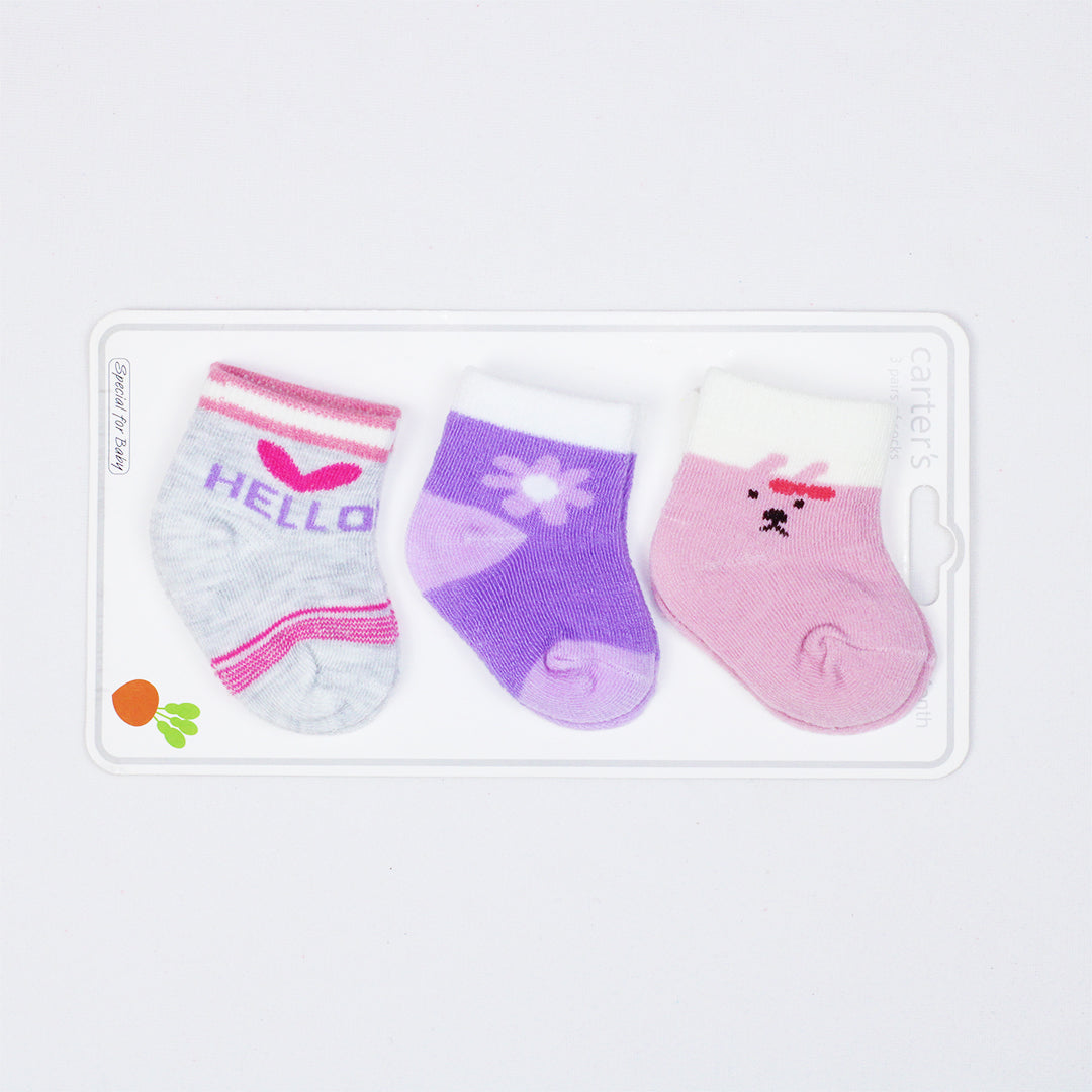 Carter's 3 Pairs of Socks