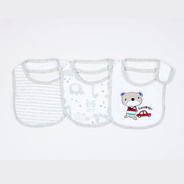 3 Pieces Pack of Bibs