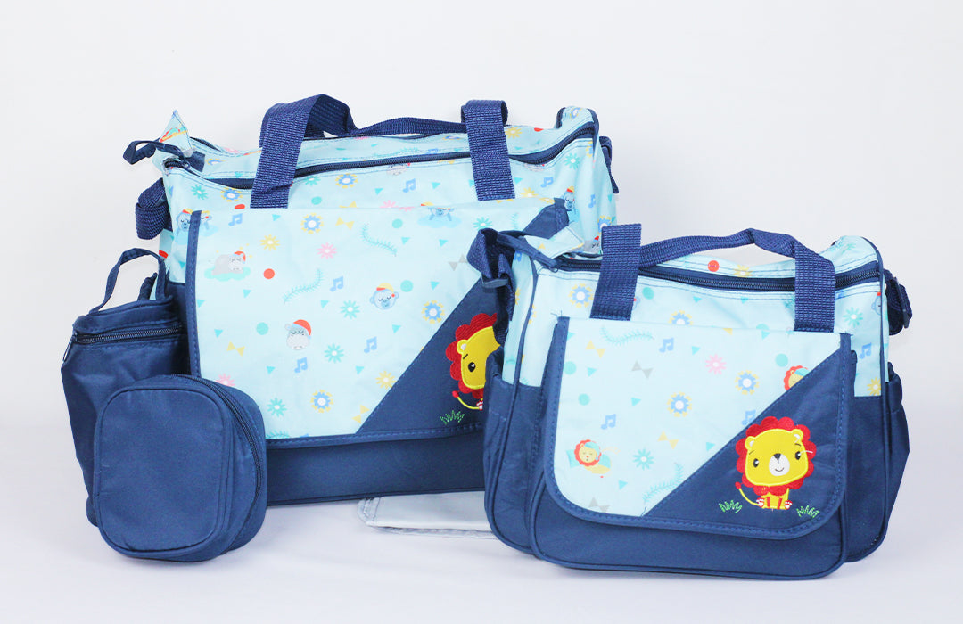 IMPORTED 5 PIECES BABY BAG SET