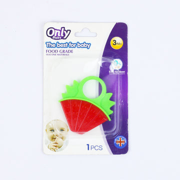 ONLY BABY'S SOFT SILICONE FRUIT TEETHER
