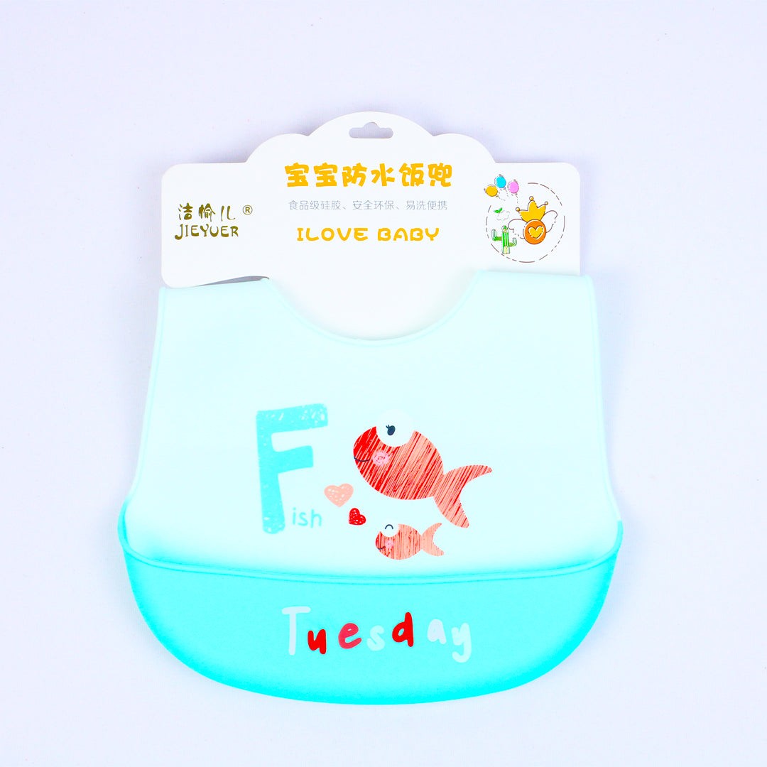 SOFT SILICONE BABYPOCKET BIB