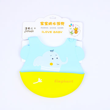 SOFT SILICONE BABY POCKET BIB