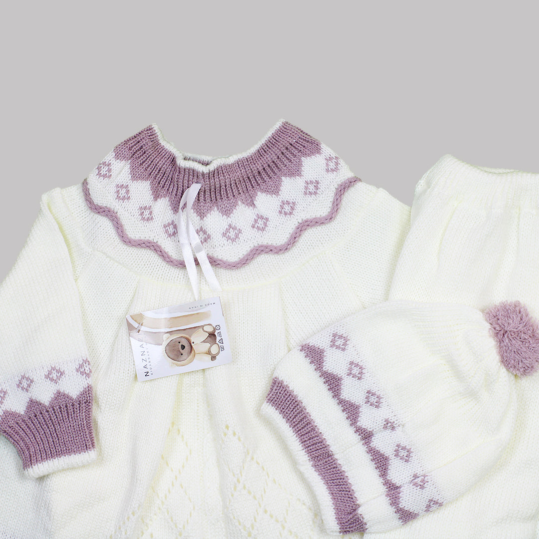 IMPORTED WOOLEN FROCK SET