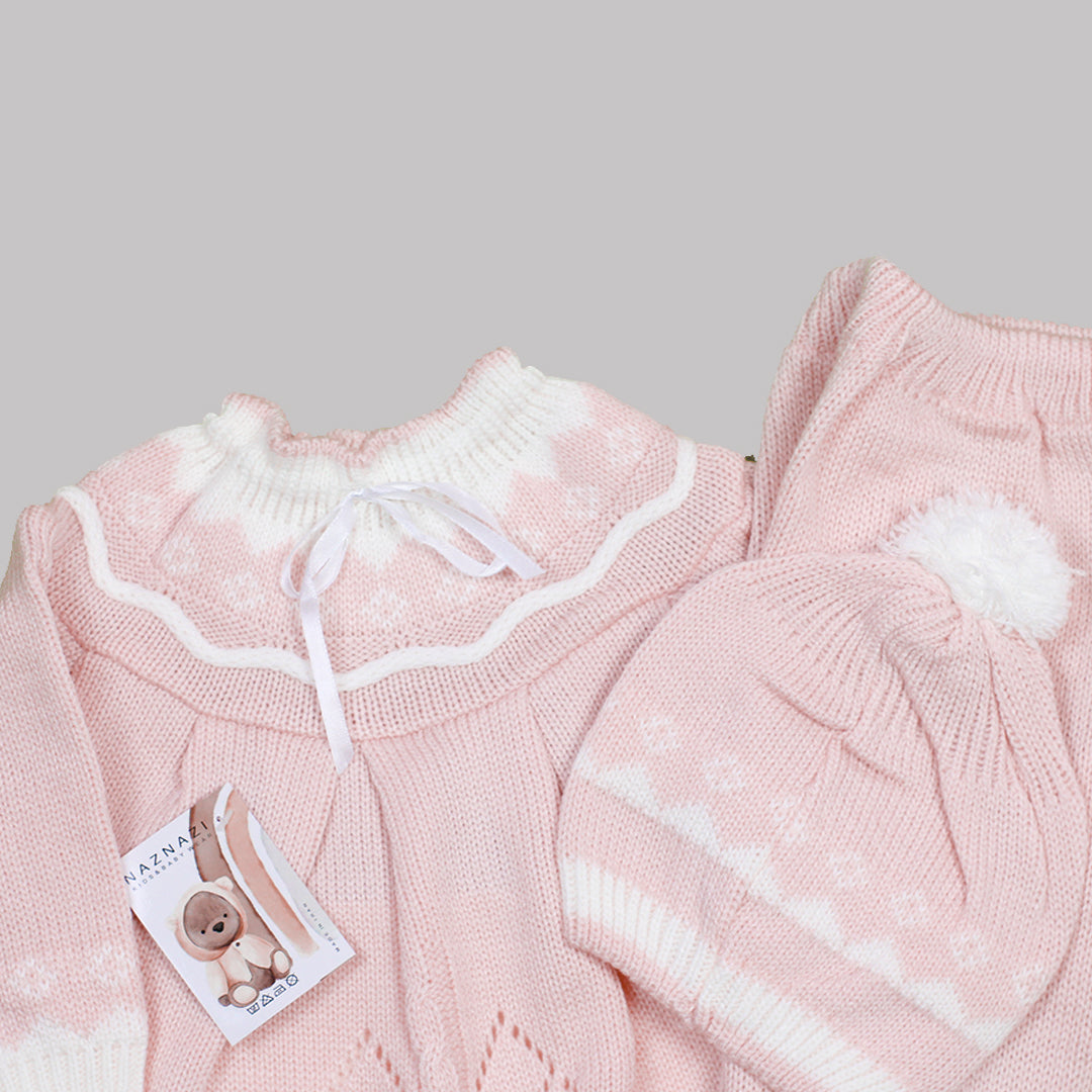 IMPORTED WOOLEN FROCK SET