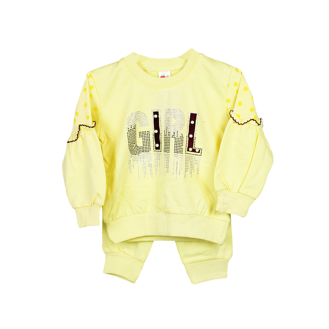 GIRL EMBELLISHED BABY 2 PIECE SUIT