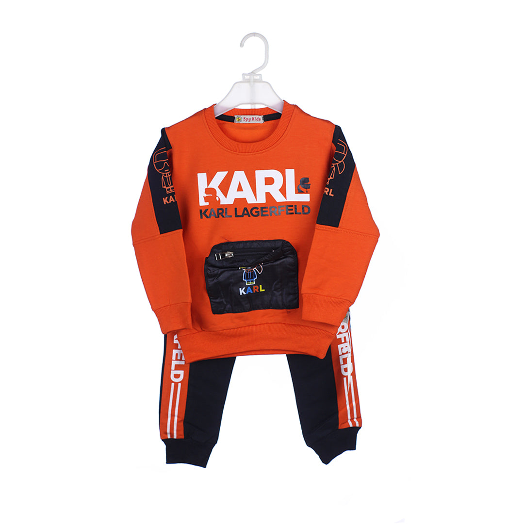 Boys' Crewneck Sweatshirt & Jogger Set