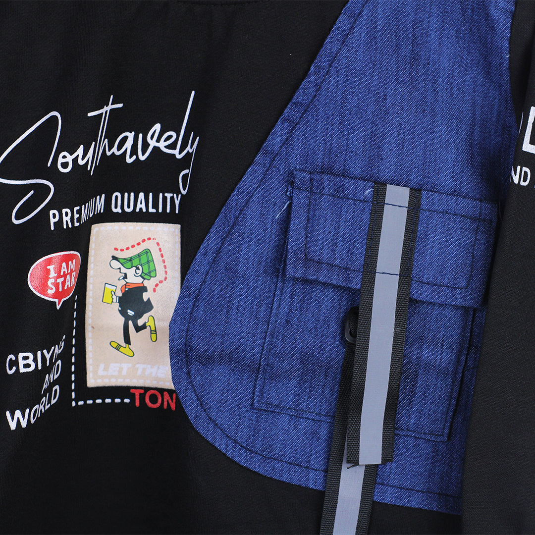 2-Piece Boys' Sweatshirt & Jeans Set