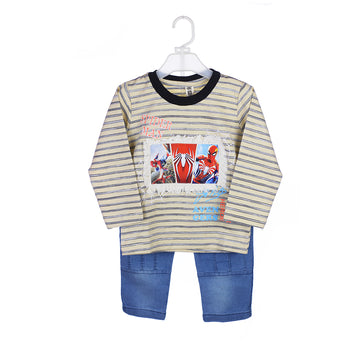 2-Piece Spider-Man Sweatshirt & Jeans Set
