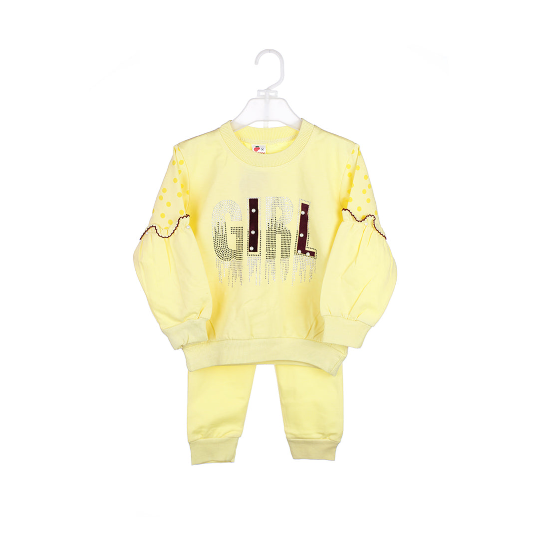 GIRL EMBELLISHED BABY 2 PIECE SUIT