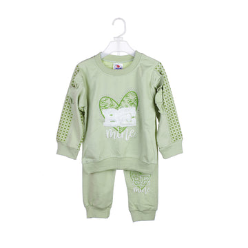 2-Piece "Be Mine" Sweatshirt & Trouser Set