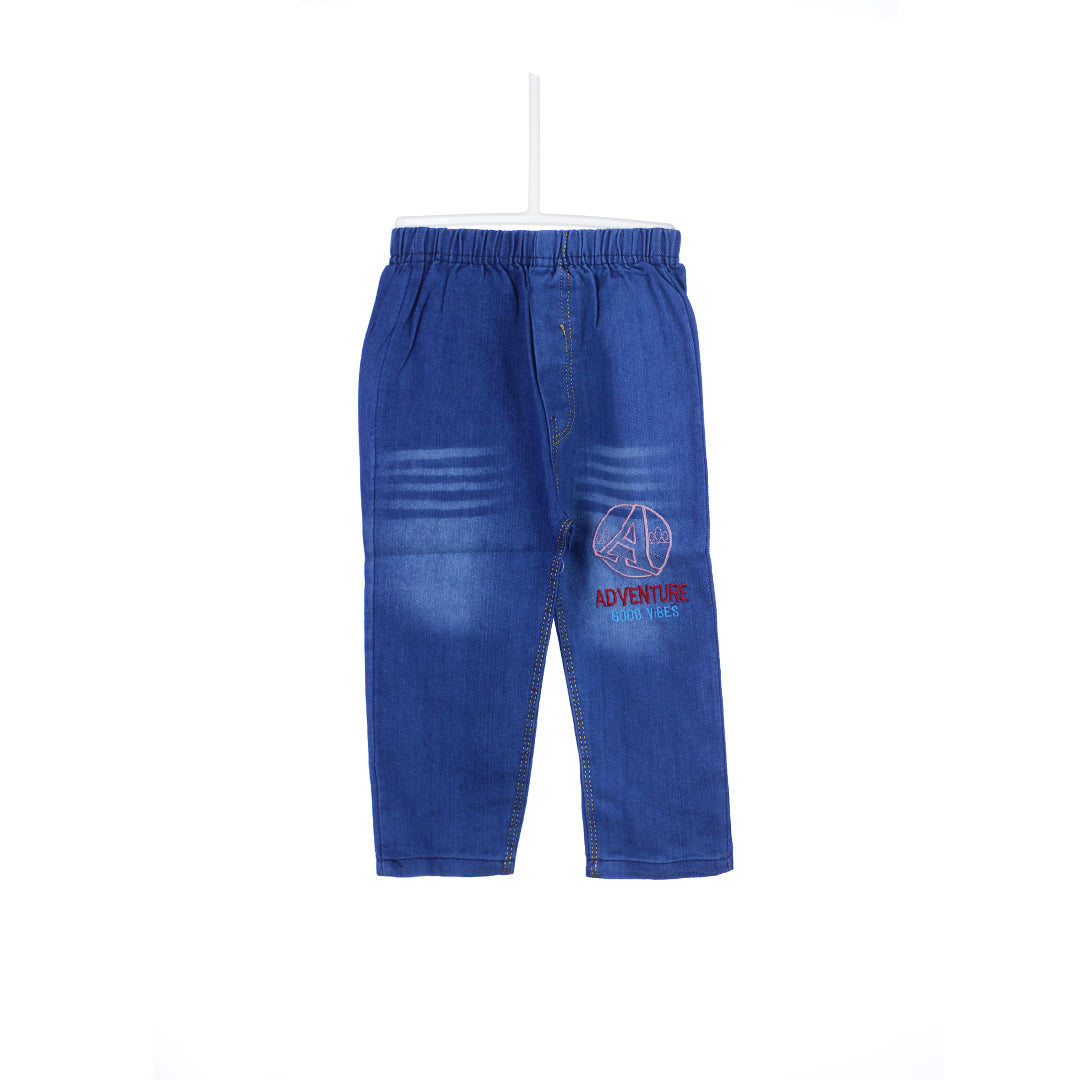 Boys' "Adventure" Graphic Tee and Jeans Set