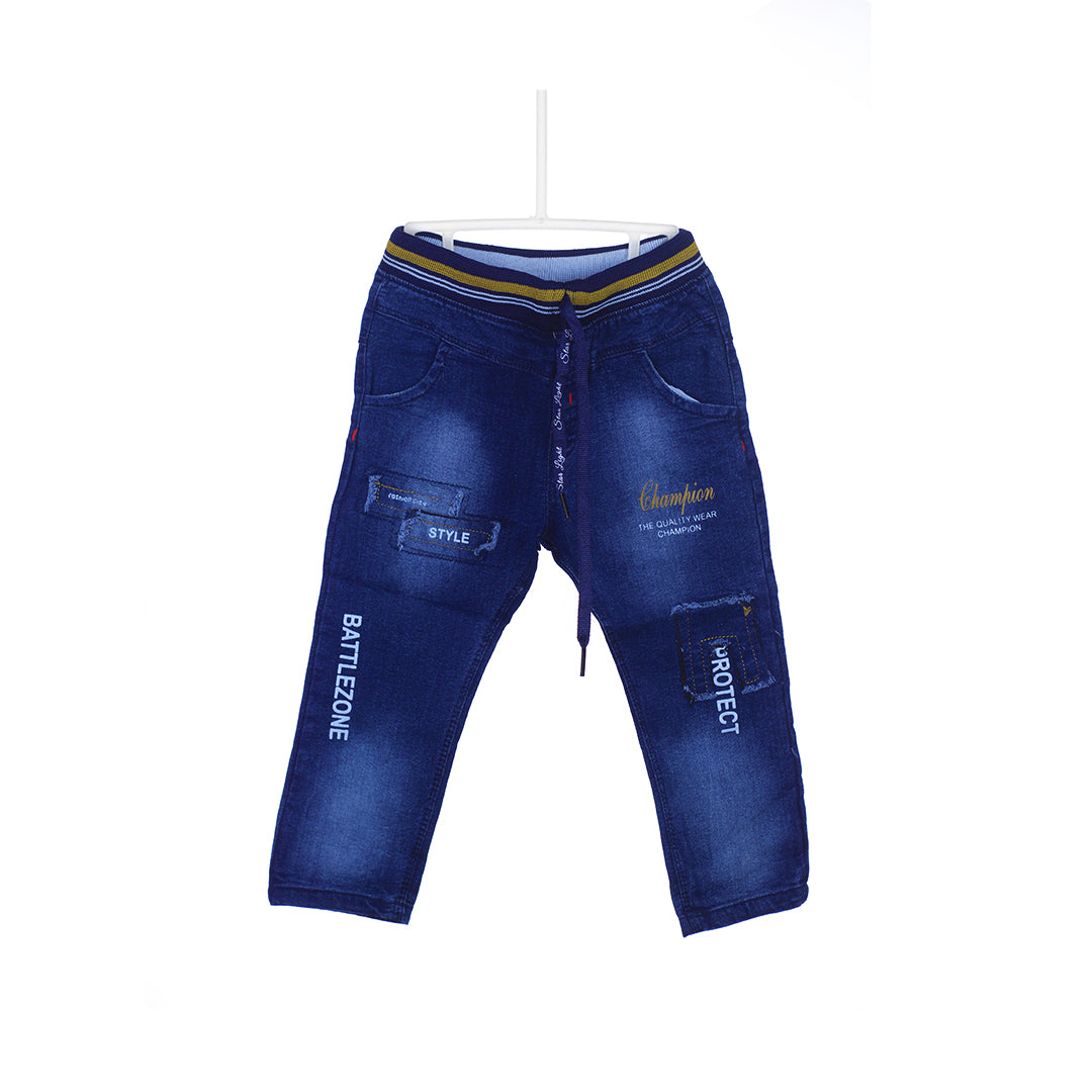 Boys' "Battle Zone" Crewneck and Jeans Set