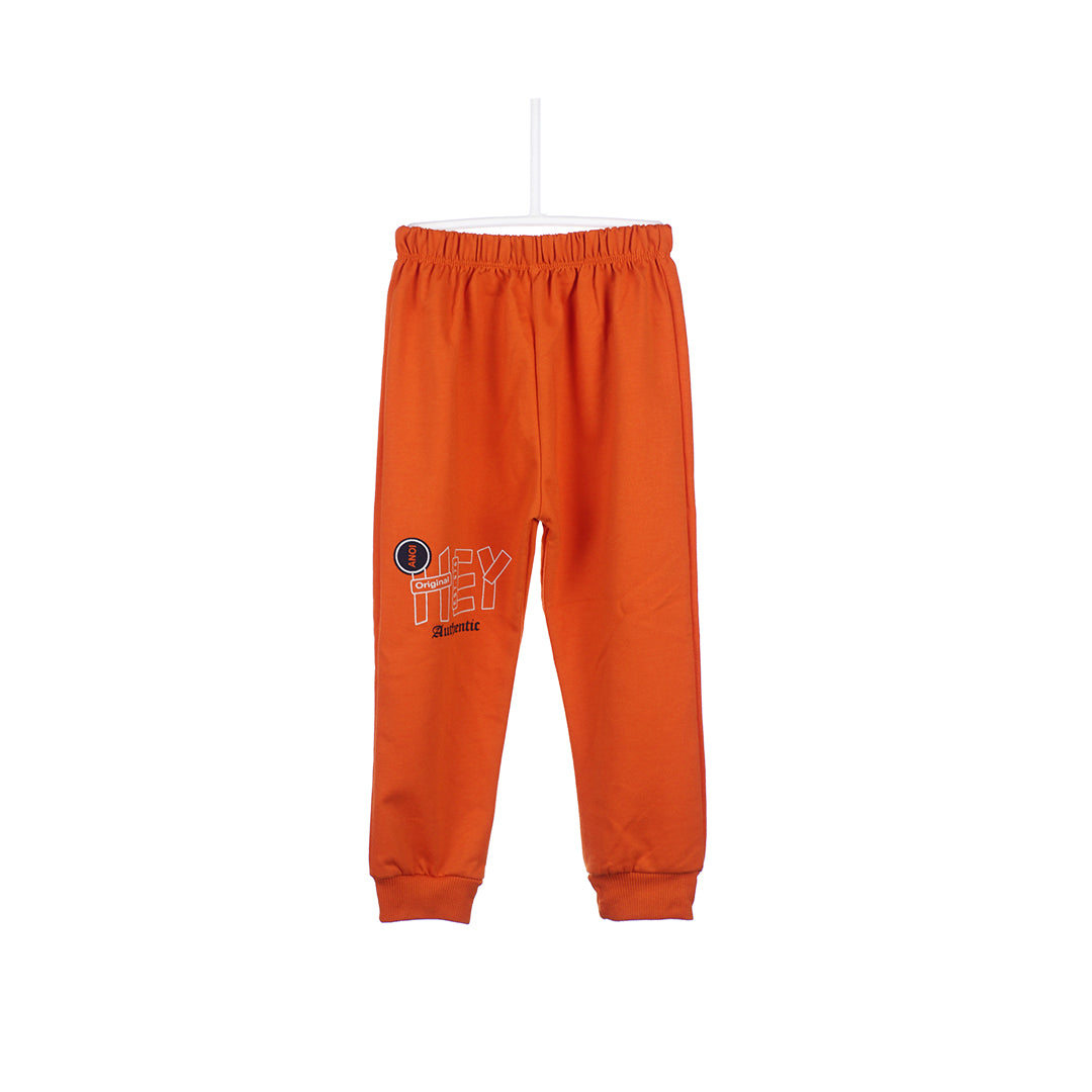 Boys' "Hey" Crewneck and Trouser Set