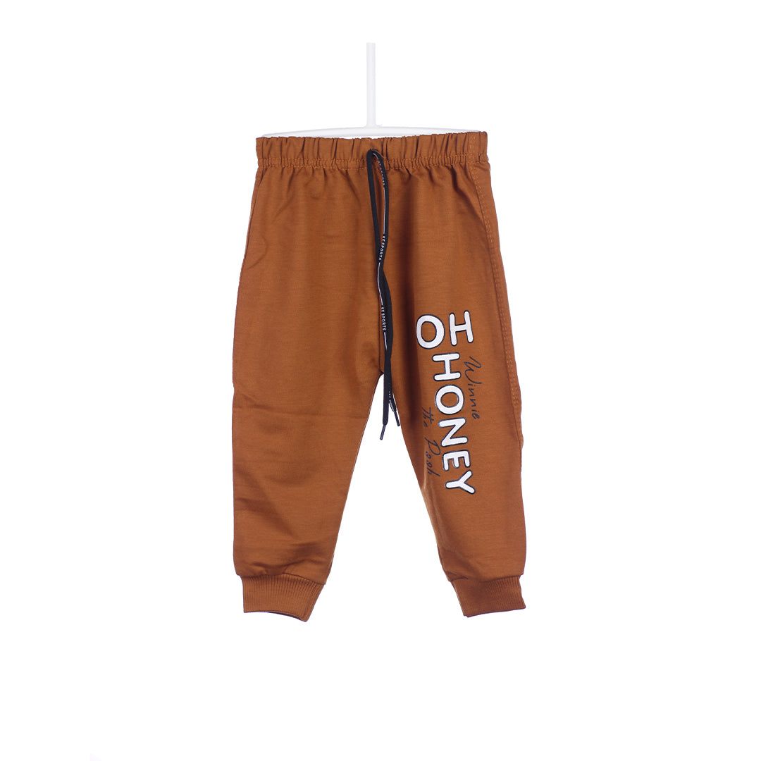 "Oh Honey" Terry Cloth Trouser Shirt