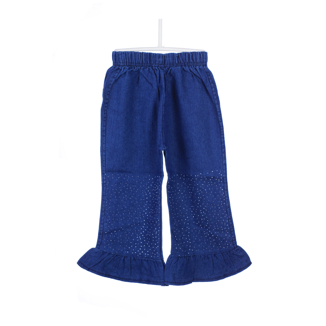 Baby Girls 2-Piece Stylish Outfit with Frill Pants