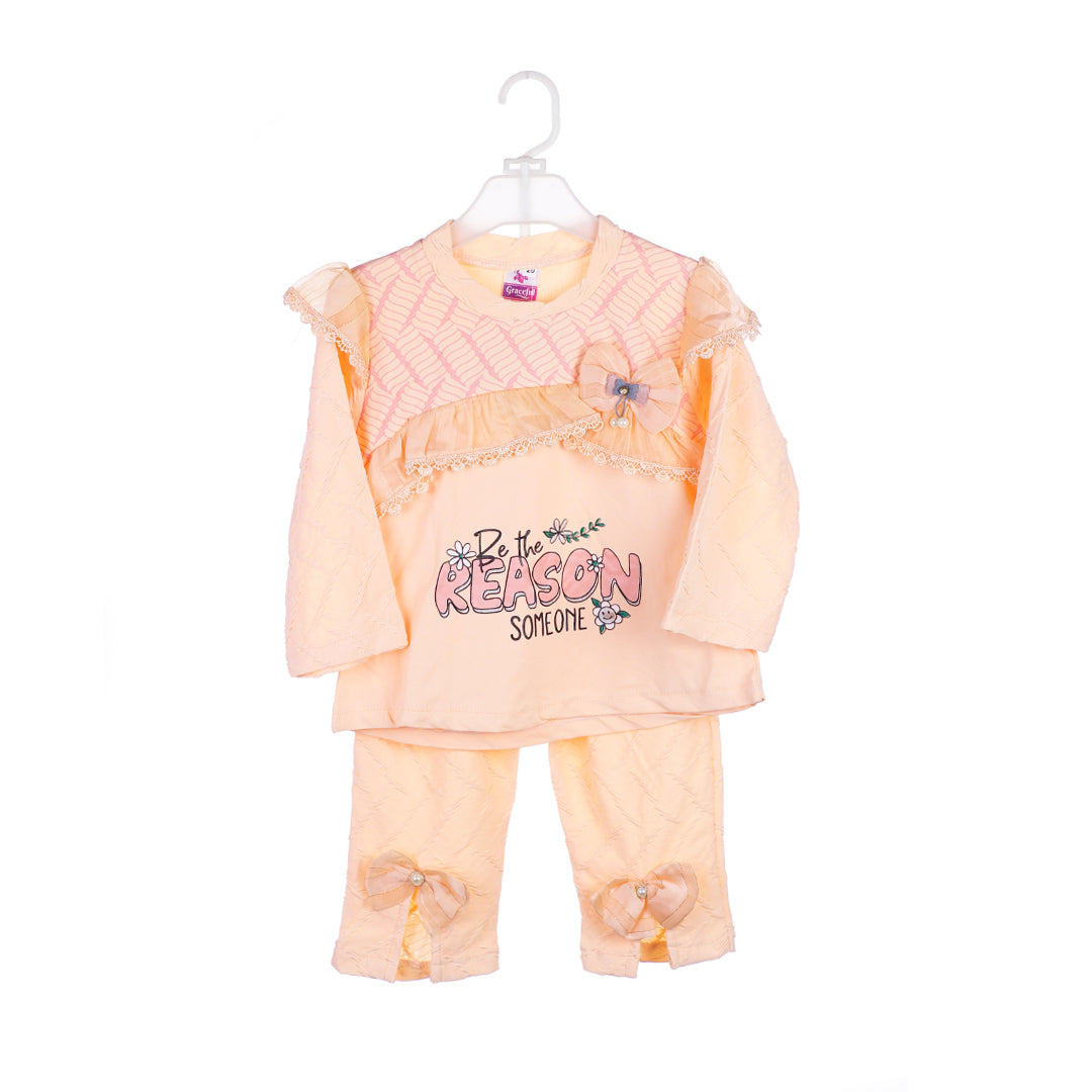 Baby Girl 2-Piece Outfit – Top & Trouser