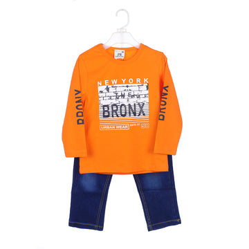 Boys' Bronx Graphic Tee and Jeans Set