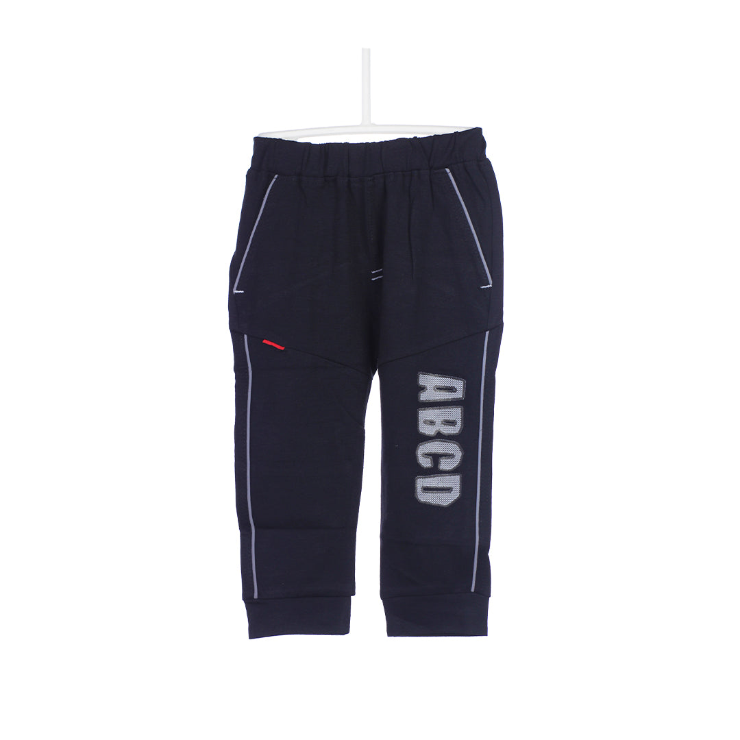 "ABCD" Graphic Sweatshirt and Black Trouser Suit