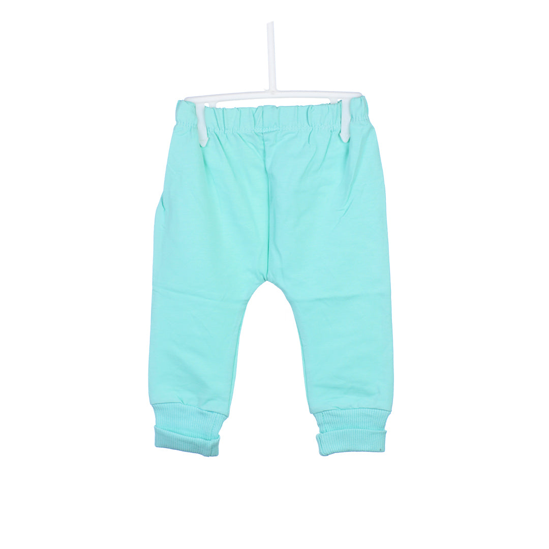 Baby Girl's Floral "Positive Vibes" Sweatshirt and Trouser Set