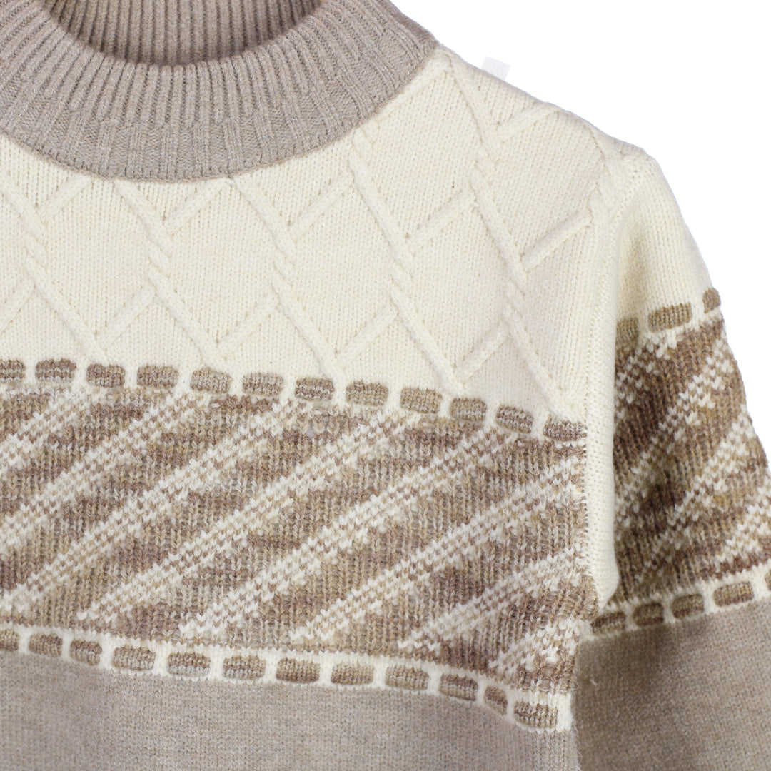 BOY'S WINTER RABBIT WOOL SWEATER