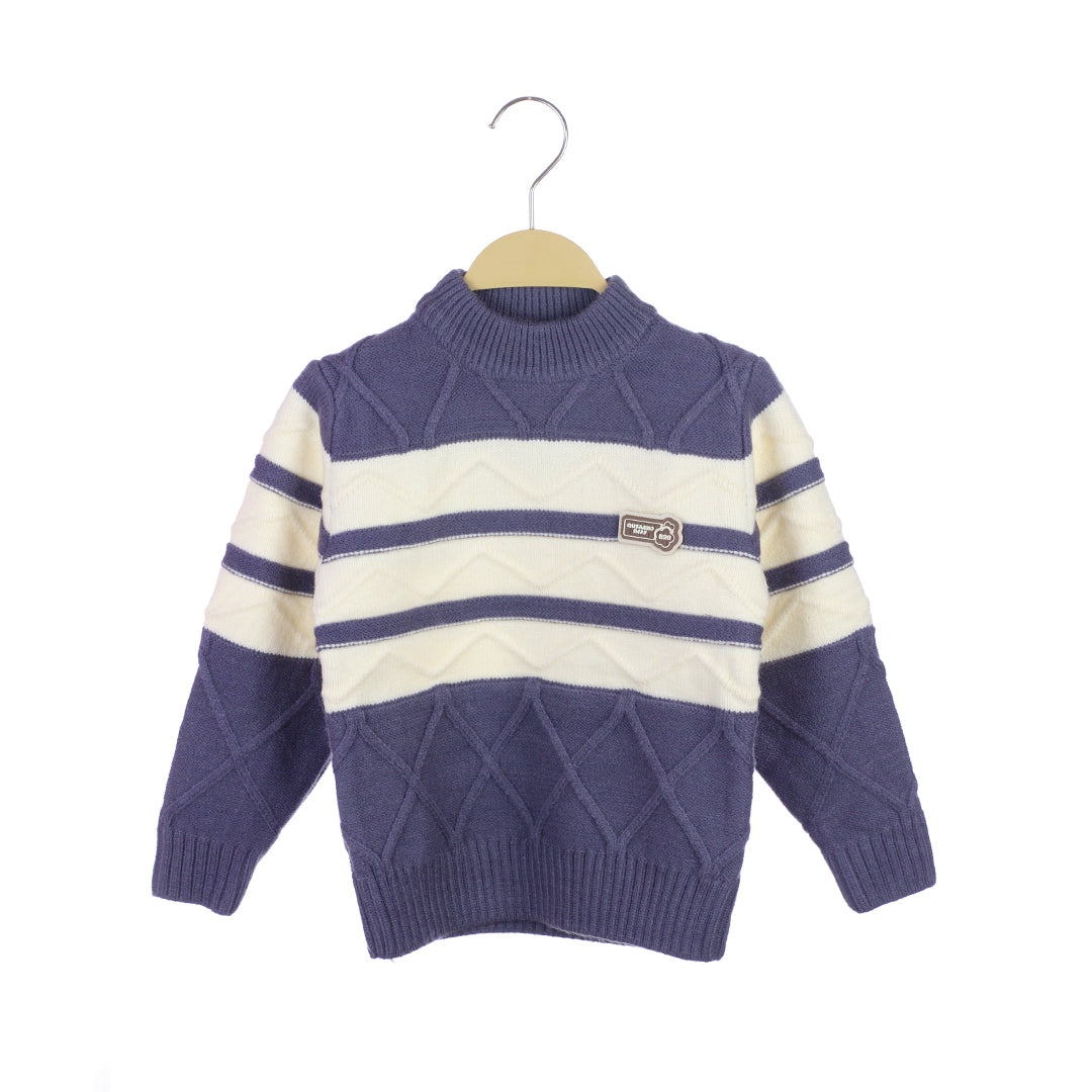 BOY'S WINTER RABBIT WOOL SWEATER