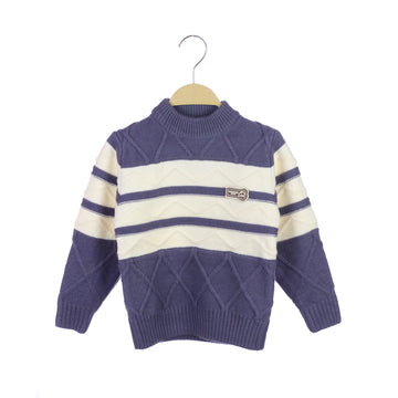 BOY'S WINTER RABBIT WOOL SWEATER