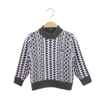 BOY'S WINTER RABBIT WOOL SWEATER