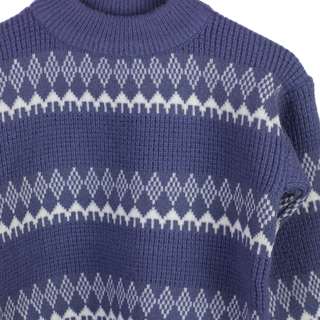 BOY'S WINTER RABBIT WOOL SWEATER