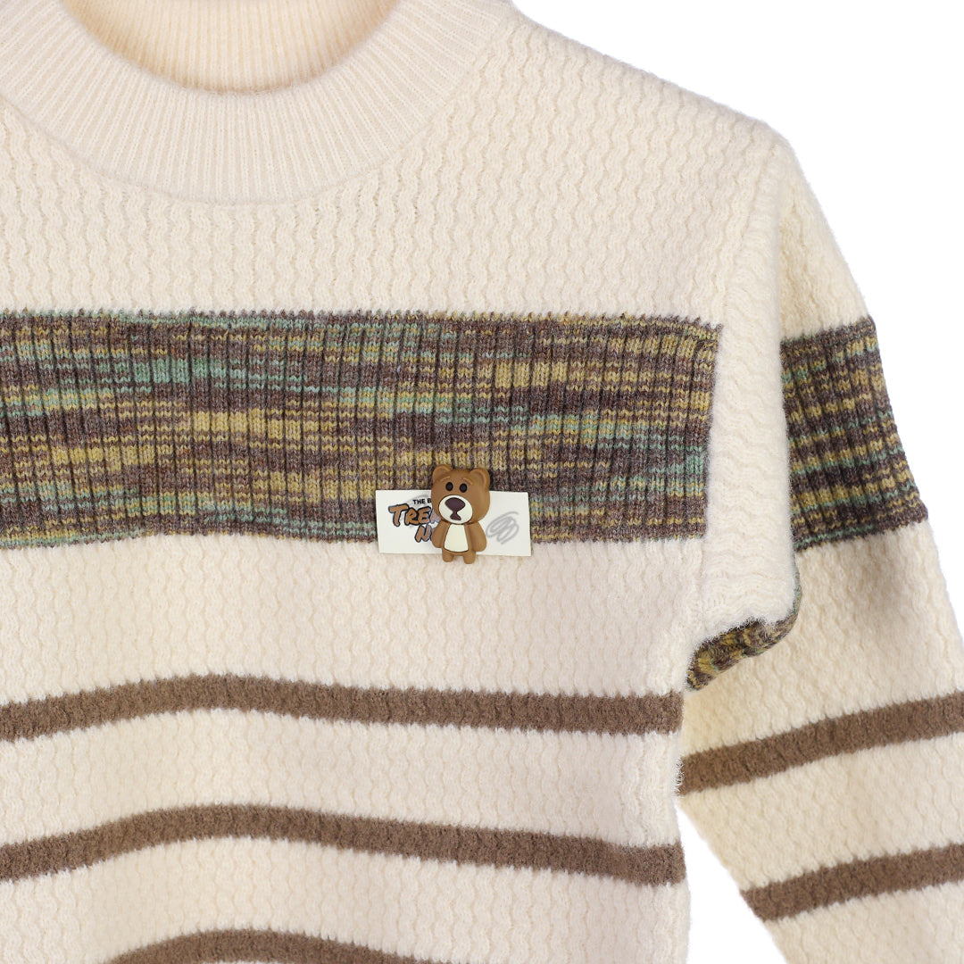BOY'S WINTER RABBIT WOOL SWEATER