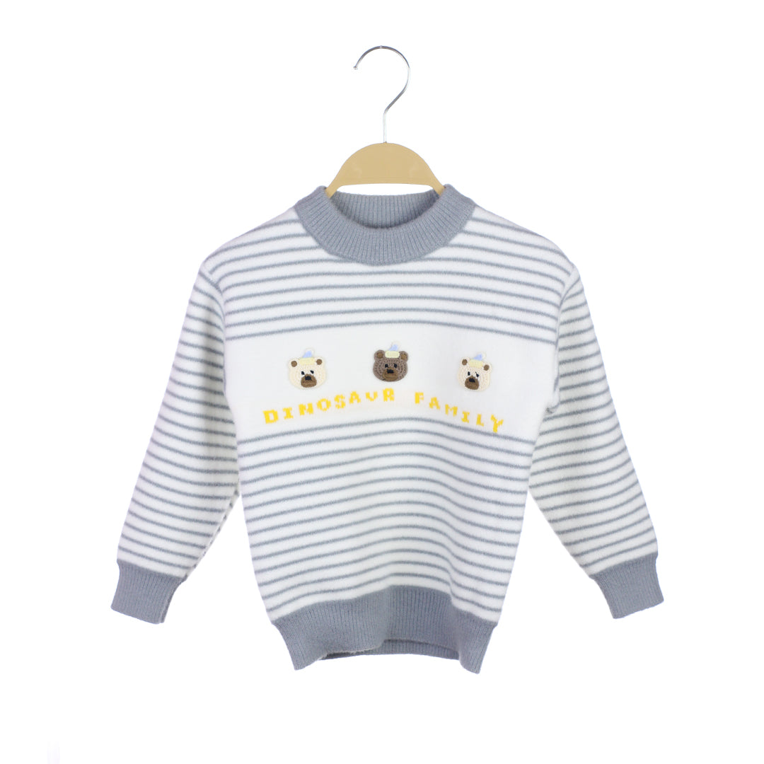 BOY'S WINTER RABBIT WOOL SWEATER
