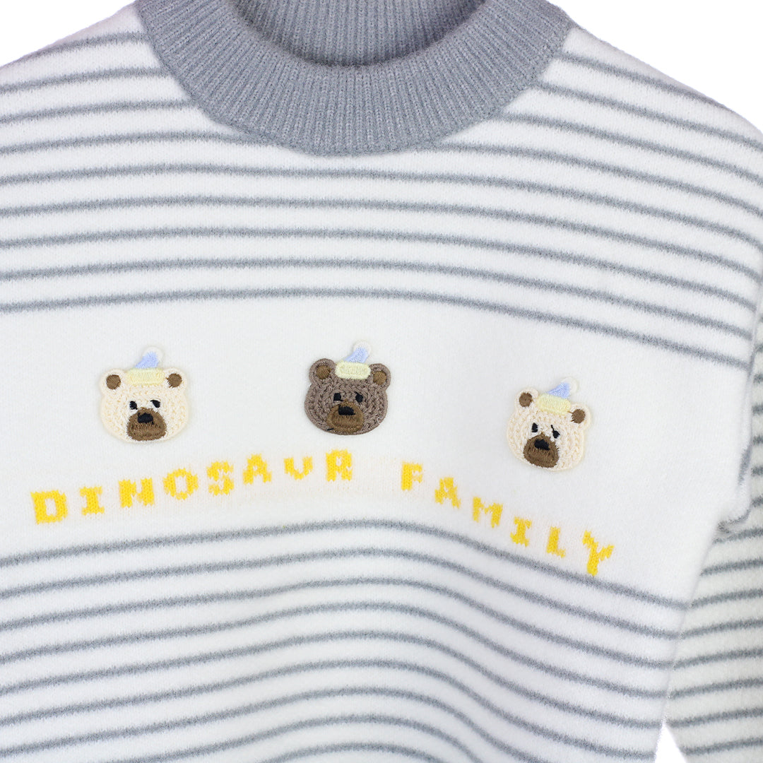BOY'S WINTER RABBIT WOOL SWEATER