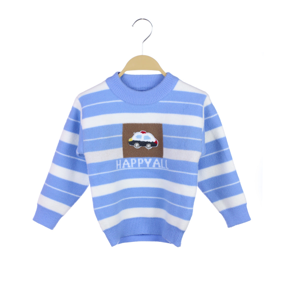 BOY'S WINTER RABBIT WOOL SWEATER