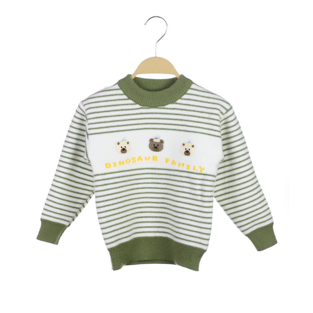BOY'S WINTER RABBIT WOOL SWEATER
