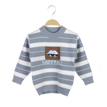 BOY'S WINTER RABBIT WOOL SWEATER