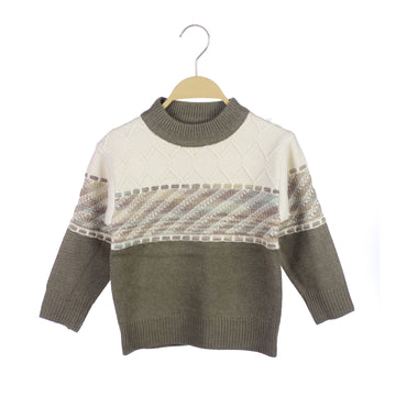 BOY'S WINTER RABBIT WOOL SWEATER