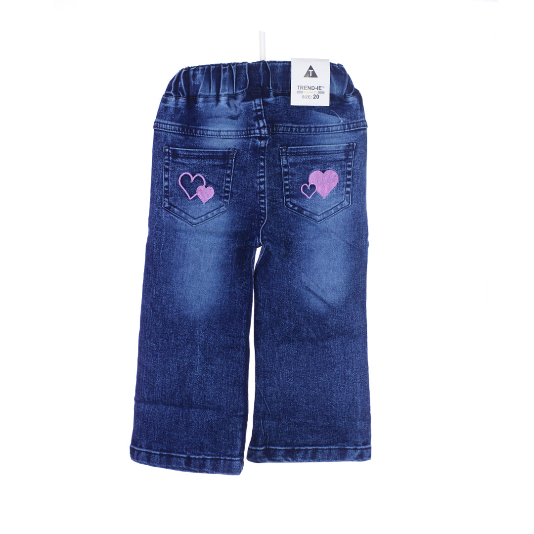 GIRL WIDE LEG JEANS
