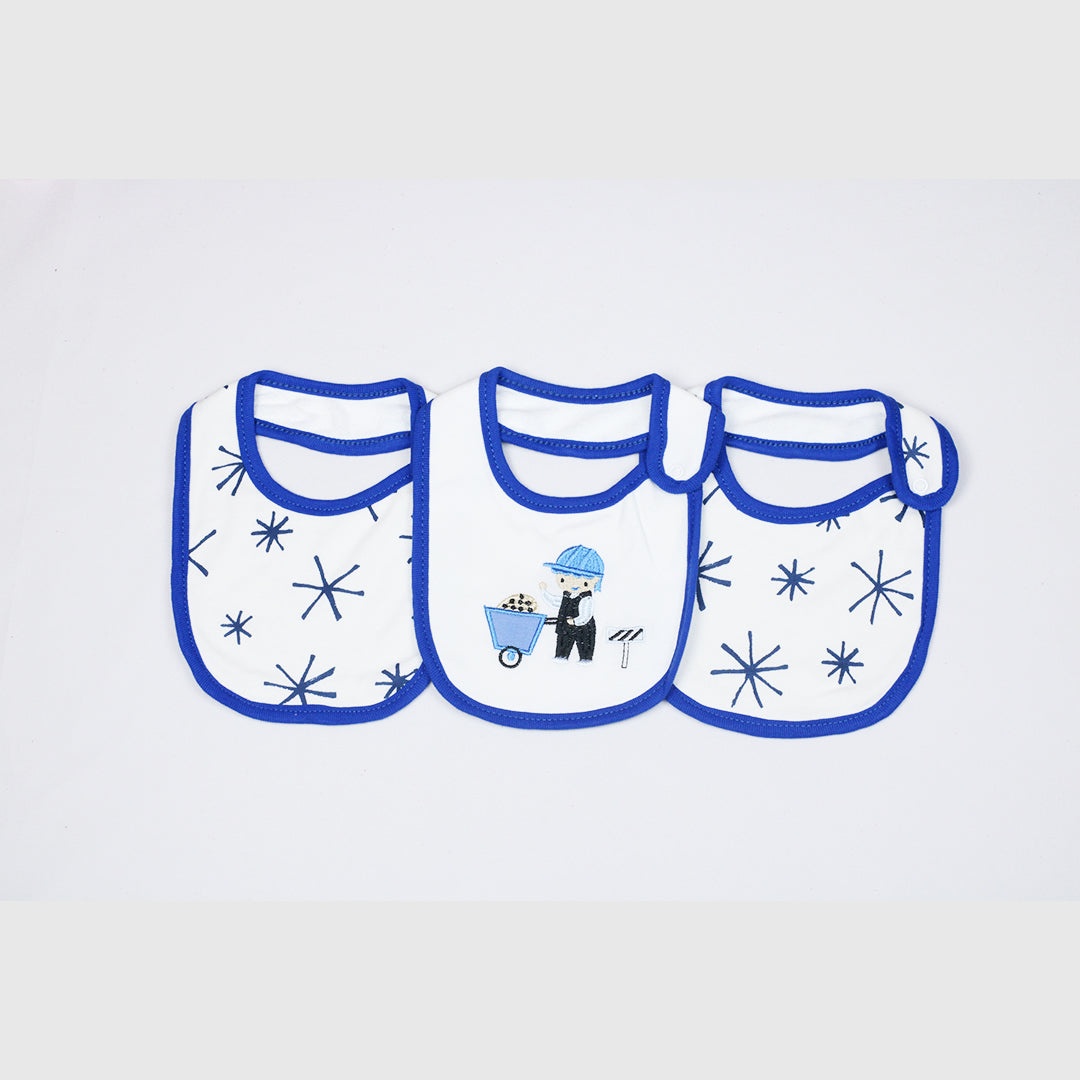 3 Pieces Pack of Bibs