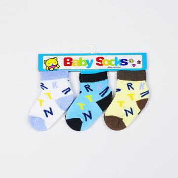 BABY'S IMPORTED 3 PAIRS SOCKS